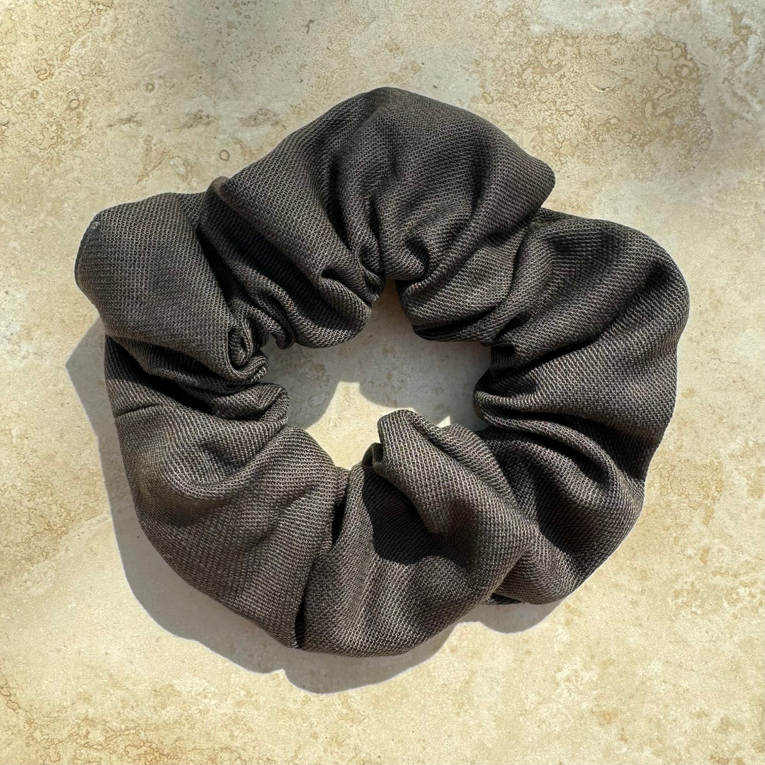 BRUN/GRØN HØR SCRUNCHIE